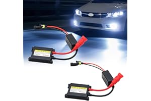 Lecctso Light Ballast, HID Ballast, HID Car Headlight Ballast, Xenon HID Ballast, 35W HID Ballast, DC Xenon Lamp Ballast Fits 9003, 9004, 9005, 9006, H1,H3, H7,H10, H11, H12, H13, HB1, HB2, HB3, D2S