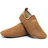ditont Non-Slip Indoor House Slippers Lightweight Comfortable Grip House Home Shoes for Men Women