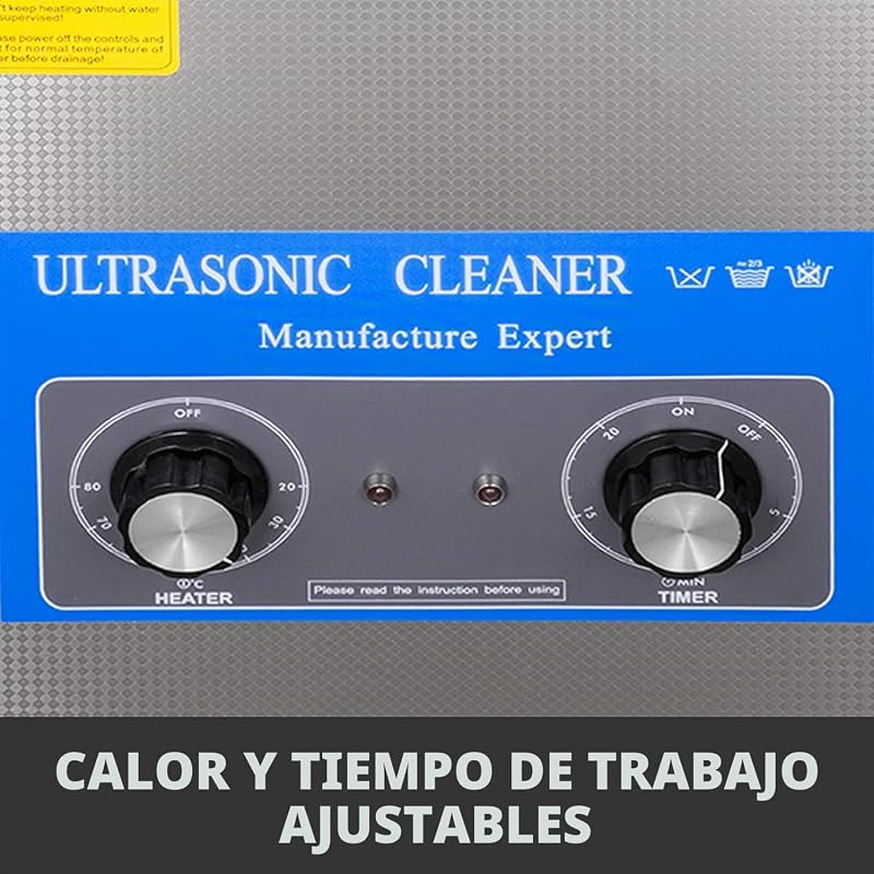 Limpiador ultrasónico 6,5L limpiador de joyas 180W