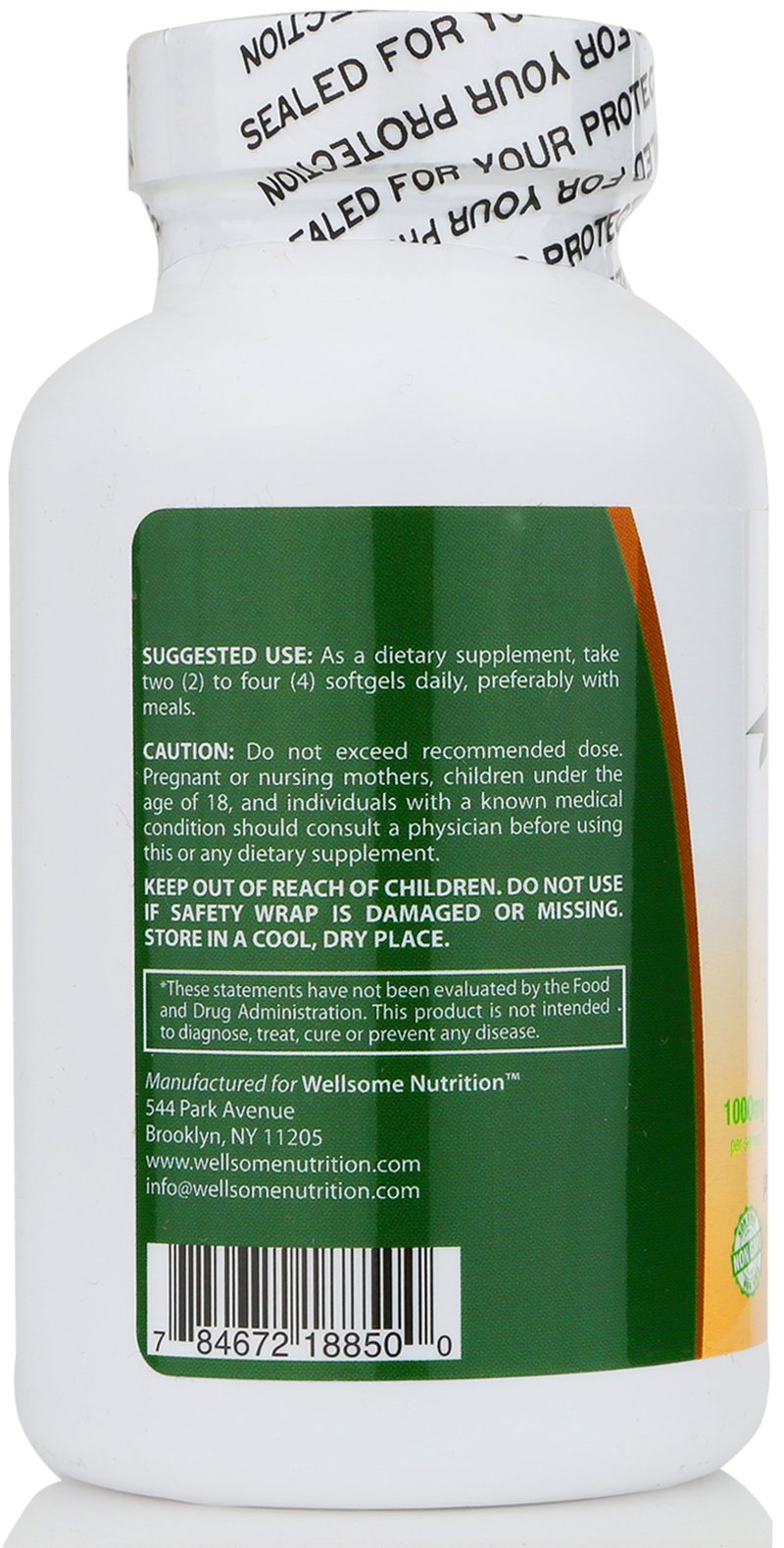 Pure Antarctic Krill OilContains DHA & EPA Omega 3s & Phospholipids Purified & Mercury free