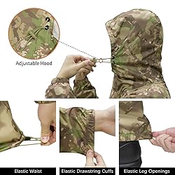 LOOGU Rain Suit, Rain Gear for Men