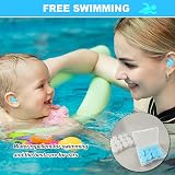 SenZee 12 Pairs Silicone Ear Plugs Sleep Noise Canceling 27dB Blue White view 5