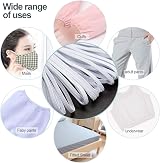 jiale 1/8 Inch White Elastic Corded Flat Cord 10m 3mm Waistband Dressmaking view 5