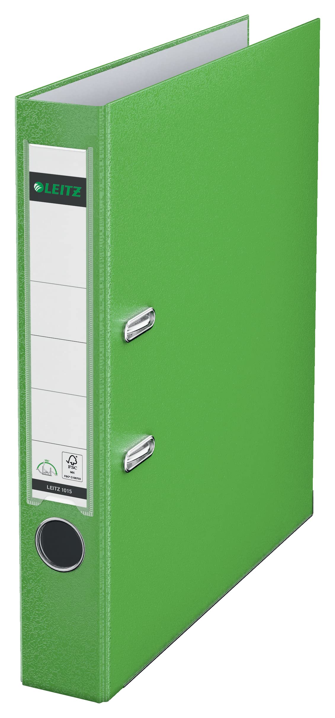 Leitz Lever Arch File, Light green, A4, 50mm width, Plastic, 10150050