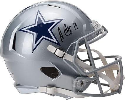 amari cooper autographed helmet