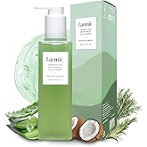 FARMIC Vegi Green Reboot Gel Face Cleanser | Moisturizing & Hydrating Facial Cleanser | Gentle Daily Cleansing with Aloe & Rosemary to Soothe Refresh Skin (6.76fl.oz/200ml)