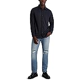 Karl Lagerfeld Mens Long Sleeve Brushed Stripe Shirt