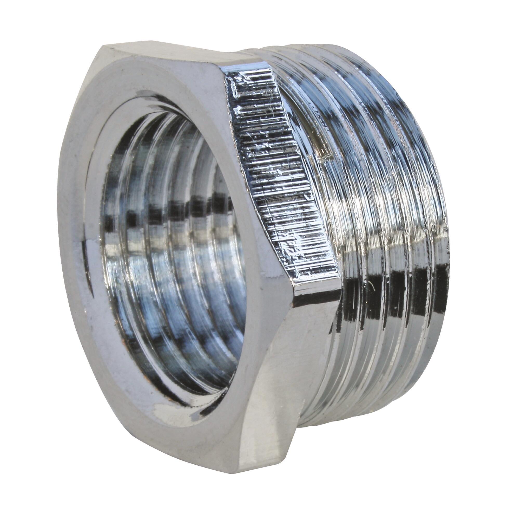 Somatherm // 701-15-123 Hexagonal Reduction Ring M15/21-f12/17 Nickel-Plated Grey