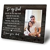 Mancheng-zi Dad Picture Frame for Dad from Daughter, 4x6 Size