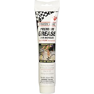 Finish Line Premium Grease made with Teflon Fluoropolymer, 3.5 Ounce