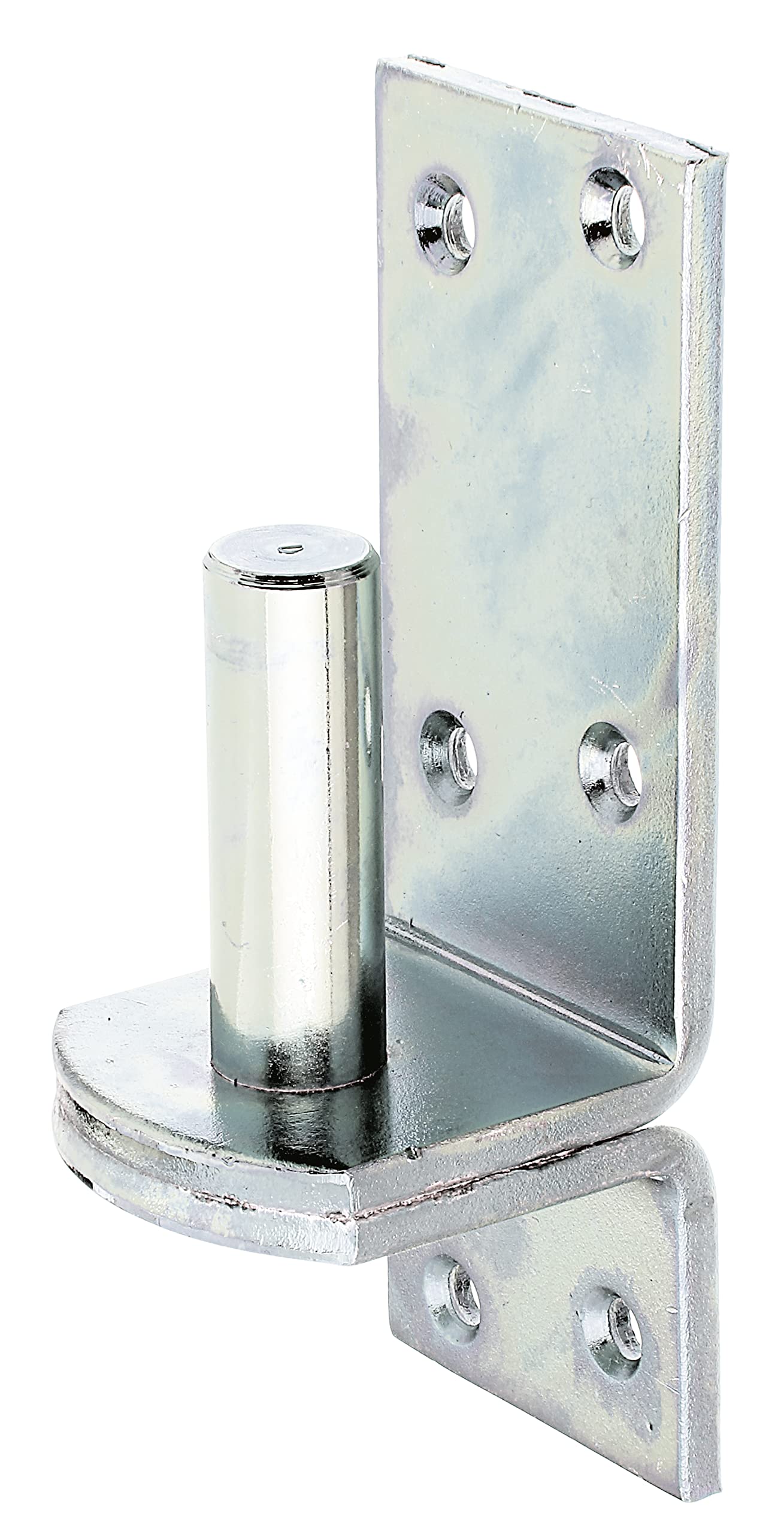 Hinge Pin on Plate with DI Hook Dorn 20 mm / 167 x 60 mm / 1 STK. galvanisch Gelb verzinkt โ image 1