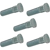 A.A Press-in Wheel Studs 1/2"-20 x 1.75 Replacement for UFP, UFP by Dexter, Boat Trailer (5 Pack)