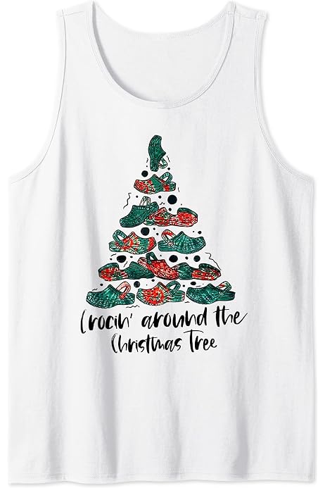 Amazon.com: Crocin around the Christmas tree T-Shirt : Clothing, Shoes u0026  Jewelry