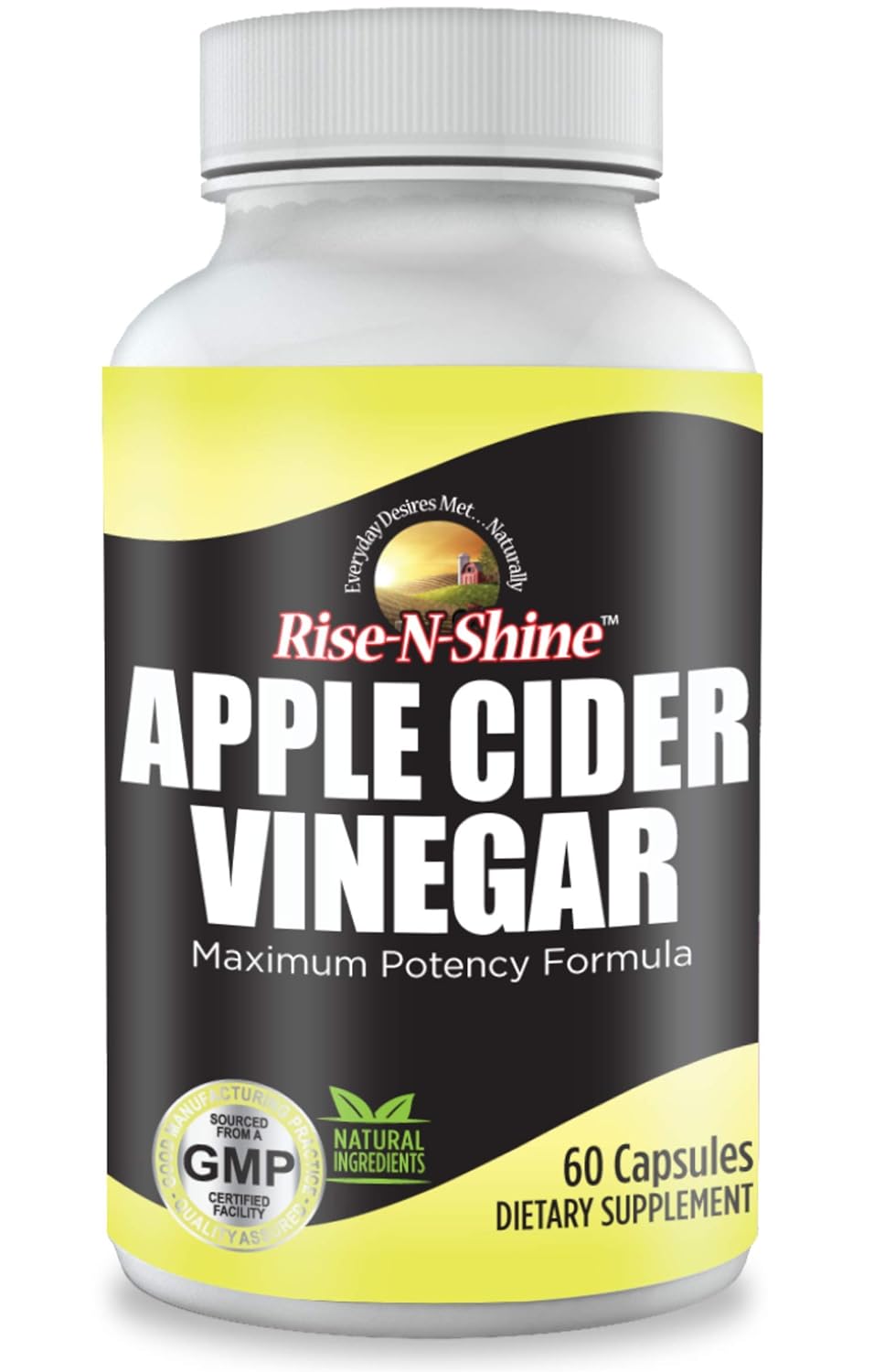 Apple Cider Vinegar Pills for Weight Loss Support with ACV, Iodine, Potassium, Bromelain, Kelp