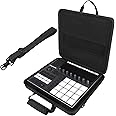Geekria Analog Device Case Compatible with Native Instruments Maschine Plus, Maschine MK3, Protect Cover, Water-Resistant, Travel Carrying Bag with Shoulder Strap