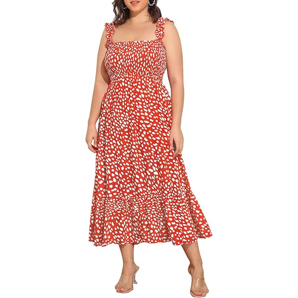 Vestido Largo De Algodón, Vestido Rojo Floral, Vestido Bohemio Largo De Algodón Sin Mangas Con Cuello Halter, Regalo De Navidad Para Mujer, Regalos Para Ella VESTIDO IBIZA - México
