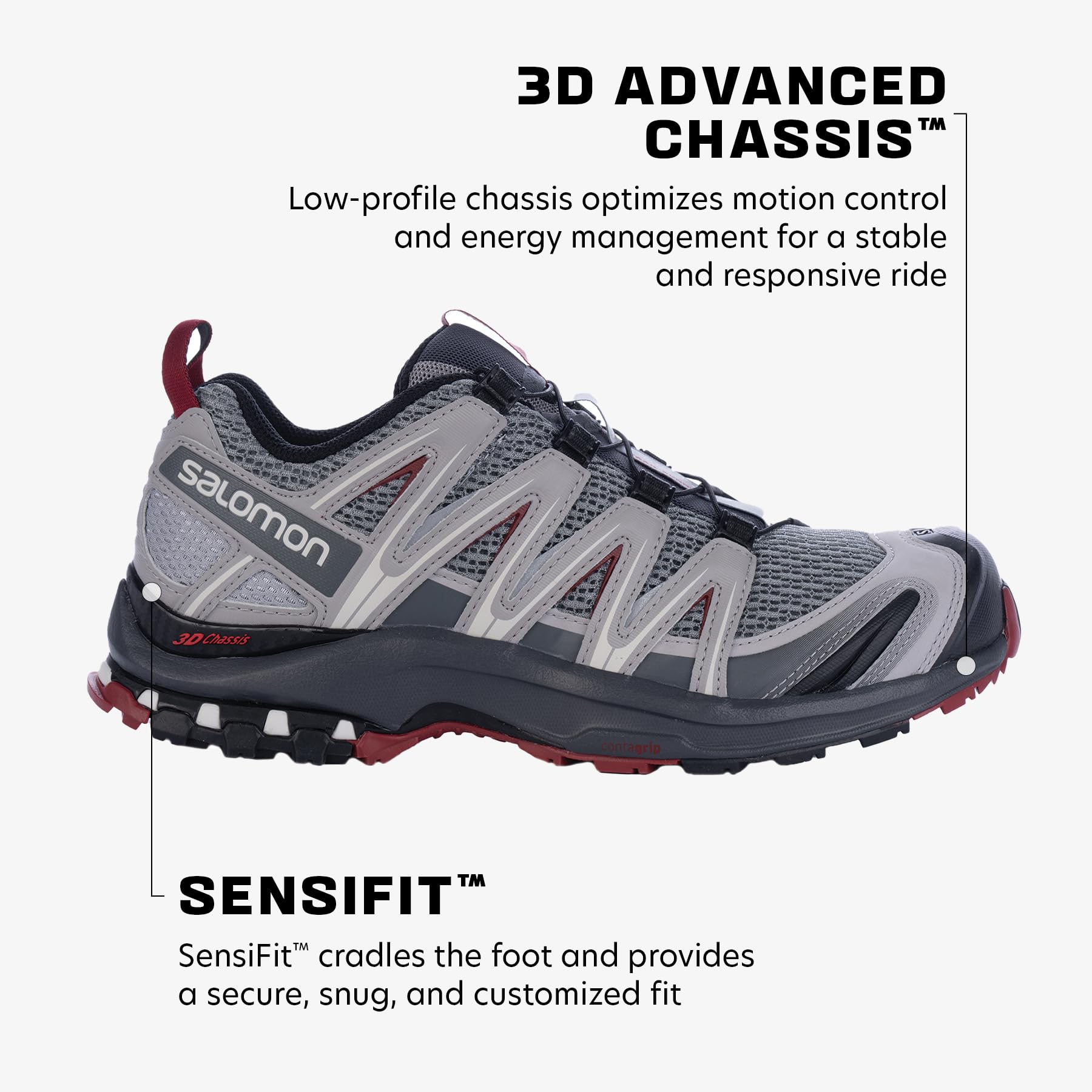 Salomon Men’s XA PRO 3D Trail Running Shoes
