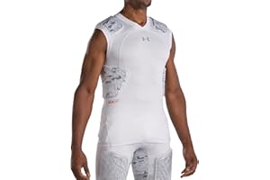 Under Armour Gameday Pro 5-Pad Football Shirt, Comfortable Compression & Protection for Practice & Game Day, Adult Men's