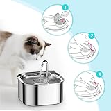 Fentar 32Pcs Cat Water Fountain Filters 16 Activated Carbon 16 Foam view 4