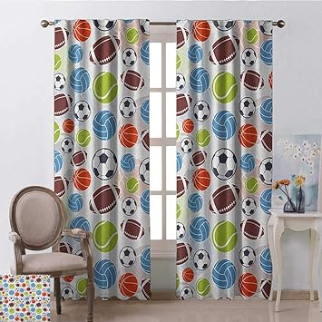 Amazon Com Youpinnong Sport Curtains Sliding Glass Doors Sports