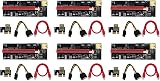 Bumdenuu VER009S PCIe 1X to 16X Riser 4Pin/6Pin USB 3.0 Graphics Card for BTC view 1