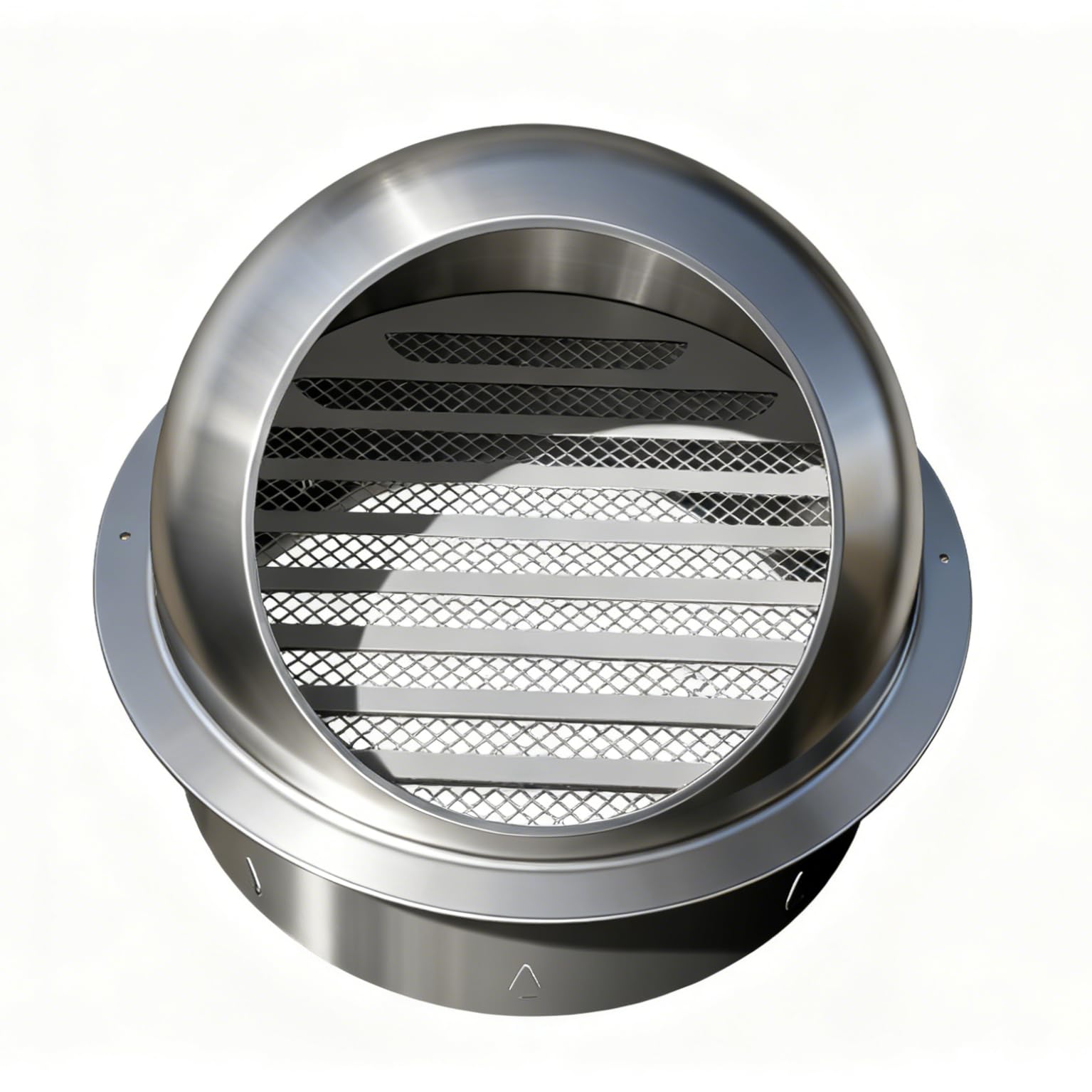 Photo 1 of 3 inch Vent Round Cover,Stainless SteelWall Round Vent Hole Ventilating Cover, AirVentilation and Exhaust Wall Vent Outlet Hood,HVAC Ducting Vent Cover.