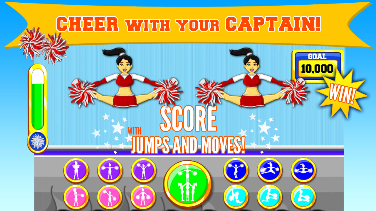 Just Cheer! All Star Cheerleader Game Play Free Cheerleading & Dance