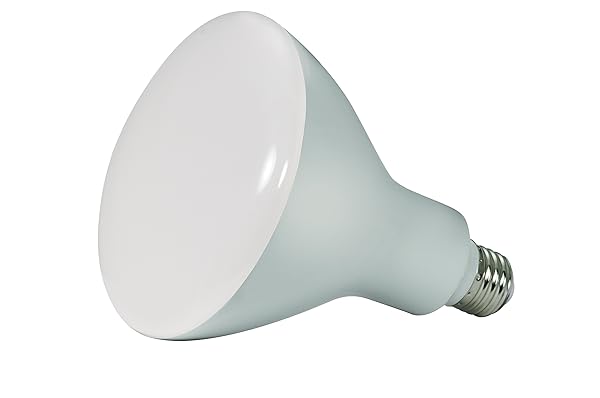 SATCO 16.5 WATT LED BR40 REFLECTOR LIGHT BULBS – 5000K DAYLIGHT – 1200 LUMEN – DIMMABLE – E26 MEDIUM BASE – 120 VOLTS – 6 PACK