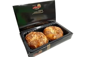 SINCE 1871 GÜLLÜOGLU Gulluoglu Soft Bagel (Açma), 6 pieces (Plain), daily fresh shipment from Istanbul/Turkey