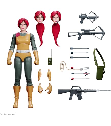 Amazon.com: Super7 ULTIMATES! G.I. Joe Lady Jaye - 7