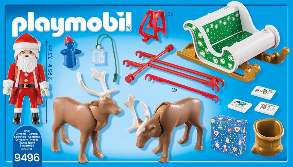 playmobil santa sleigh