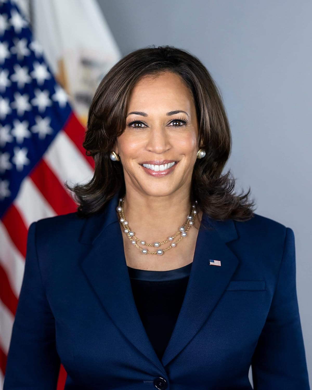 Photographs - Official Portrait of Vice President Kamala Harris Photograph - Historical Artwork from 2021 - (4