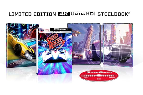 Speed Racer - Limited Edition Steelbook (4K Ultra HD + Digital)
