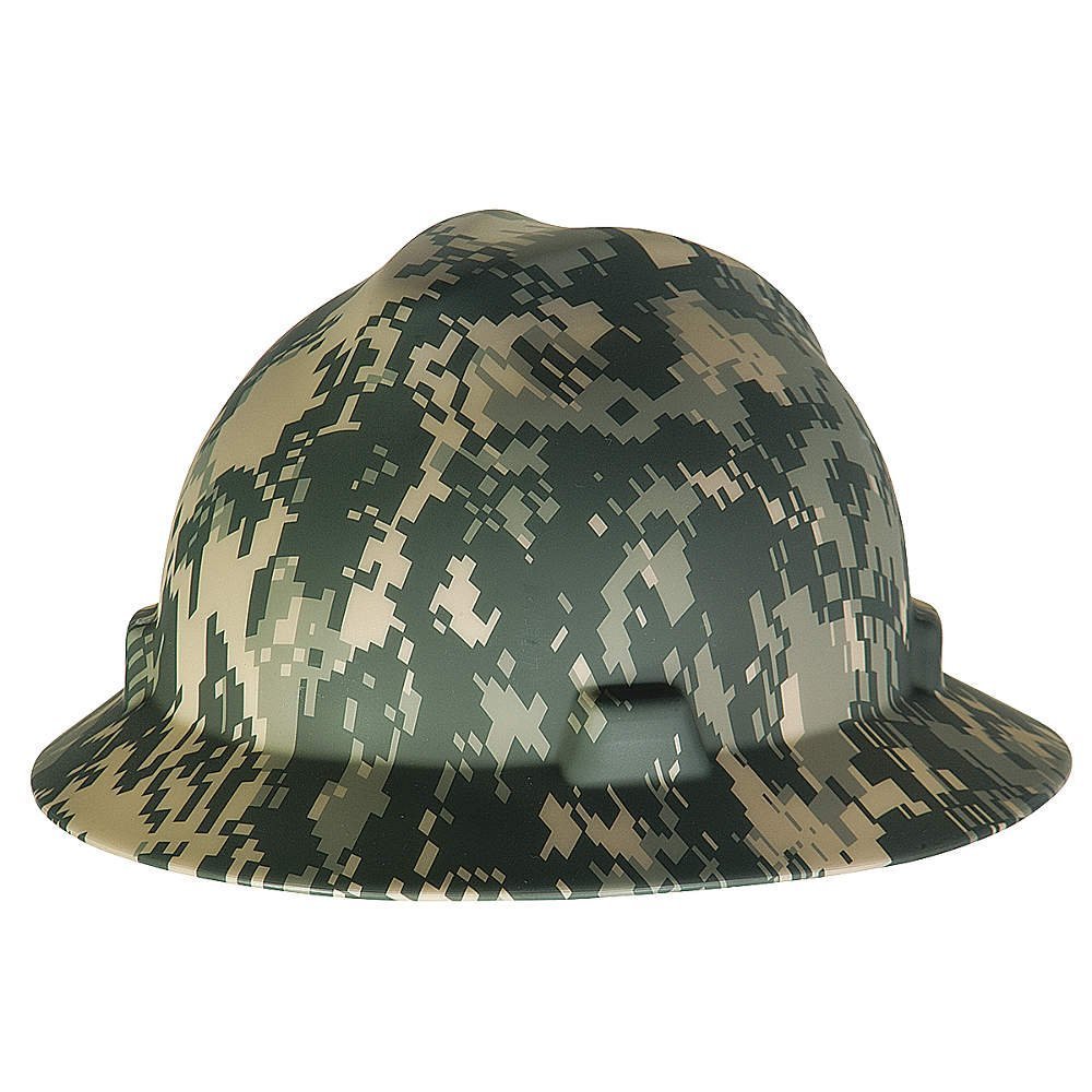 camo hard hat full brim