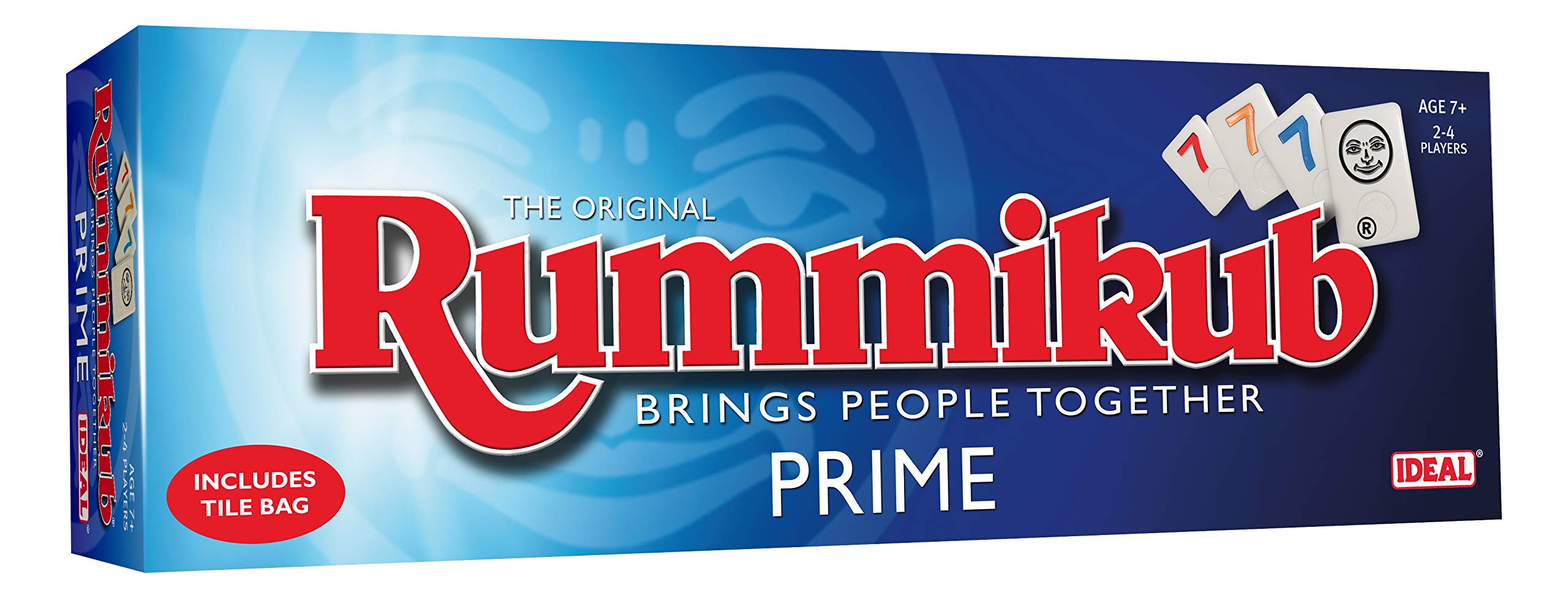 Ideal | Rummikub Prime Game: Brings People Together | Family Strategy Games | for 2-4 Players | Ages 7+
