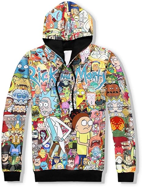 rick and morty sweatshirt amazon