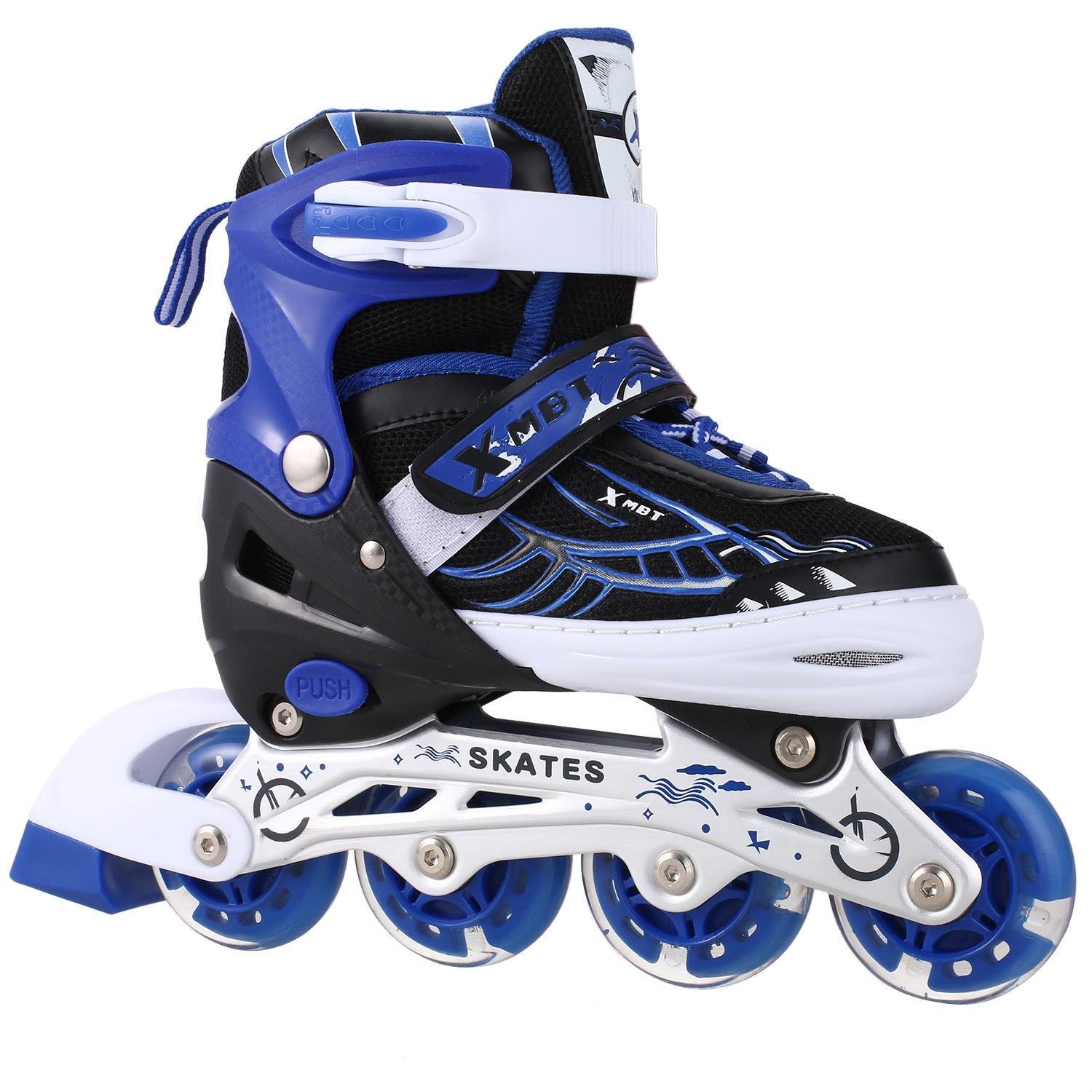 Adjustable Rollerblades for Adults/Kids/Boys/Girls Aluminum Frame