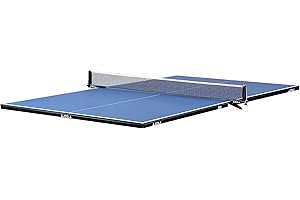 JOOLA Conversion Table Tennis Top with Metal Apron, Foam Backing and Net Set