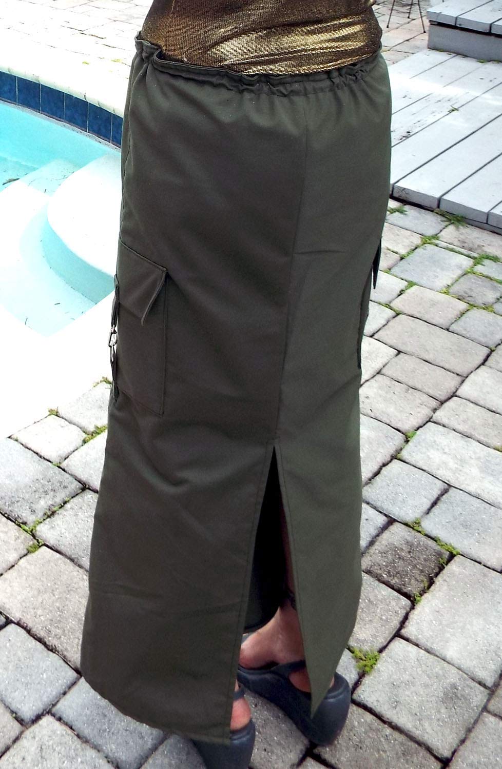 ripstop cargo skirt