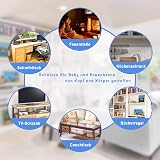 Angloria Edge Protectors 100% Silicone Baby Proofing Clear Guards Pre-Tape view 2