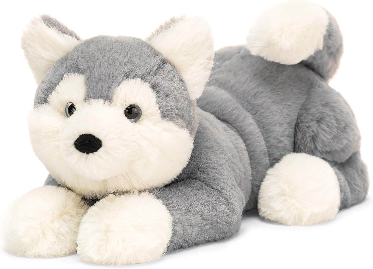 Jellycat Hudson Husky Stuffed Animal, Little Toys & Games