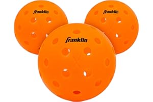 Franklin Sports Outdoor Pickleballs - X-40 Pickleball Balls - USA Pickleball (USAPA) Approved - Official US Open Ball