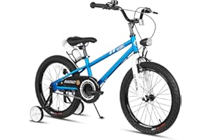 Glerc Fantacy Kids Bike, 12-20 Inch Children Bicycle for 2-13 Years Old Boys Girls, Kids Bicycle with Water Bottle Holder & Headlight & Training Wheels, Multiple Colors