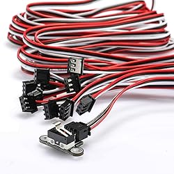 Genmitsu 6PCS Micro Limit Switches with 1M 3 Pin
