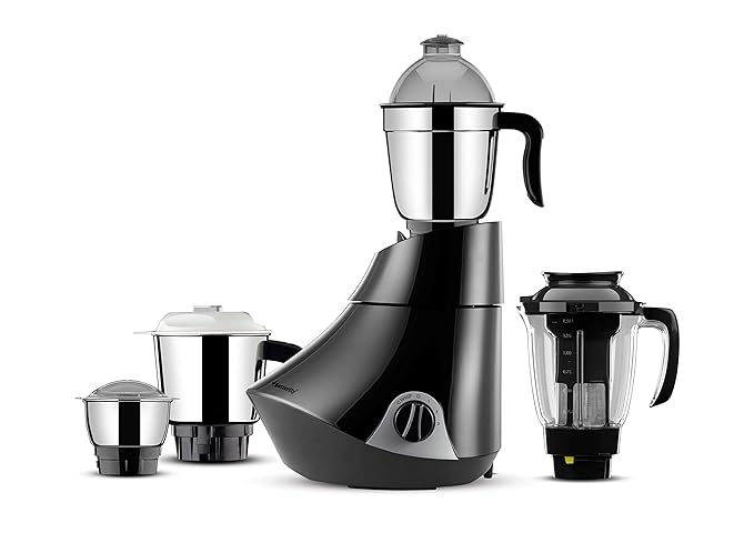 Butterfly Smart Mixer Grinder, 750W, 4 Jars (Grey)