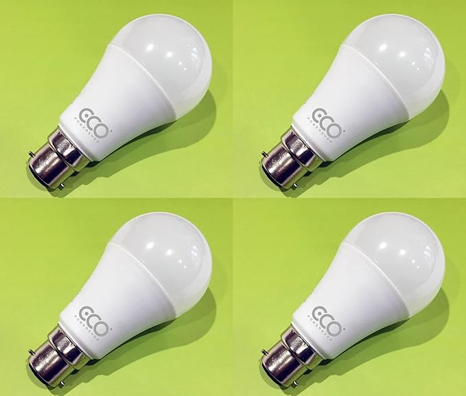 3 Pin BC3 DIMMABLE 12W Energy Saving LED Light Bulb, Warm White (3000K