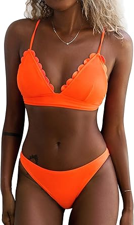 amazon scalloped bikini