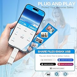 iDiskk 512GB Mfi Certified,Flash Drive for