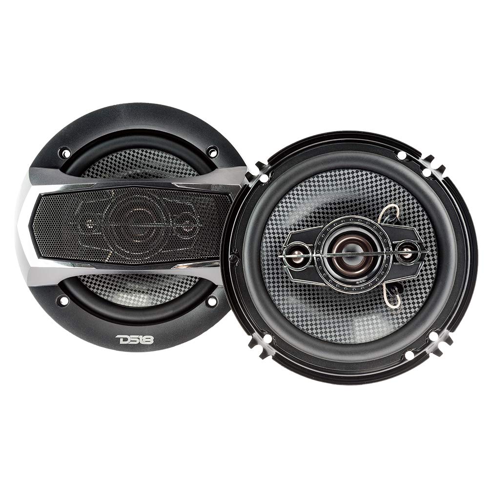 DS18 6-Inch 200 W 4 Way Car Audio Coaxial Speaker