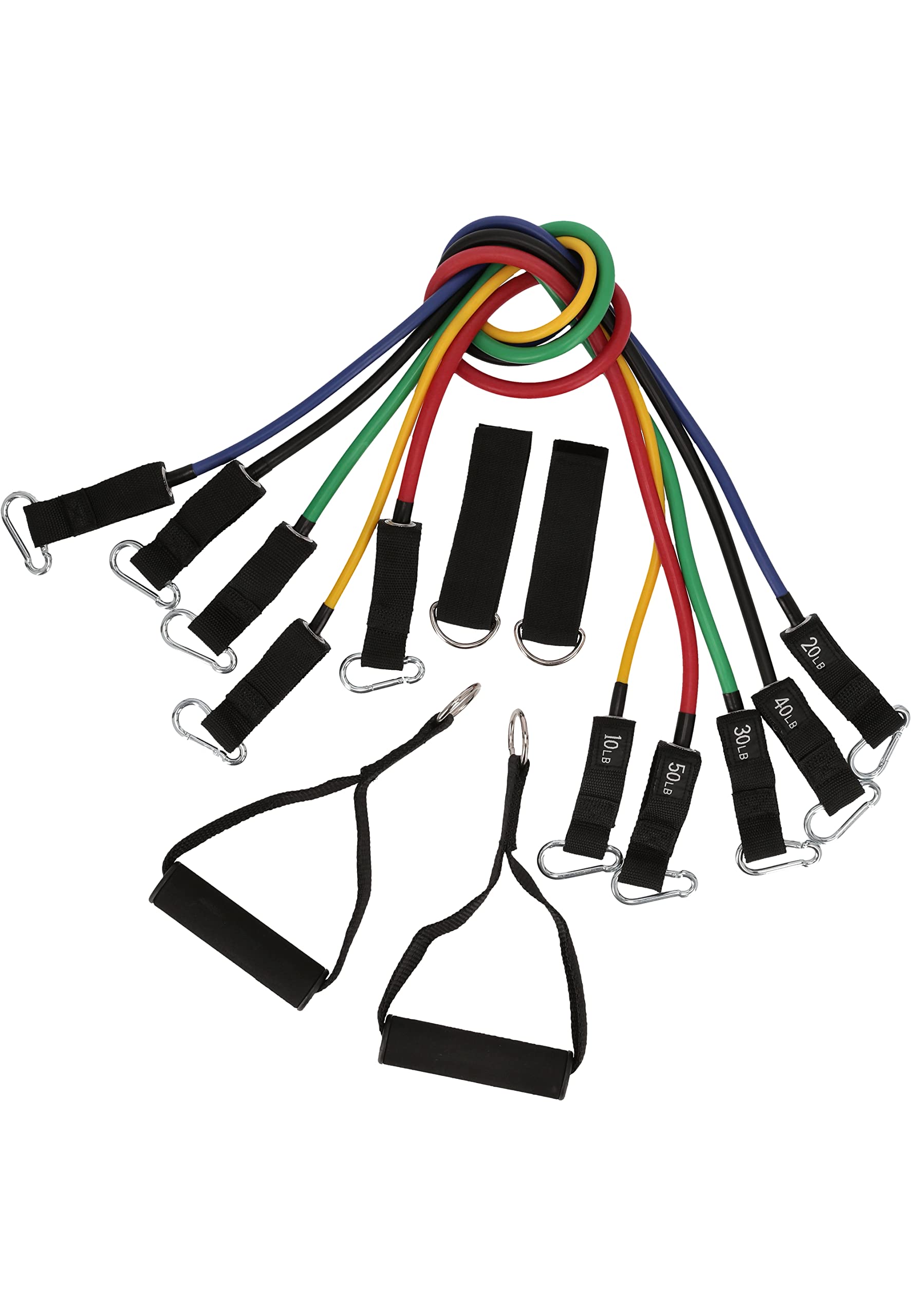 ENDURANCE Resistance Tube-E222046 Tube Set Black One Size